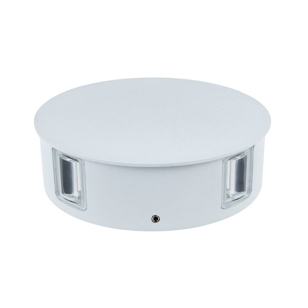 Lampada da muro Led bianca 4W Wall Light IP65 forma rotonda V-TAC VT-706 3000K-1