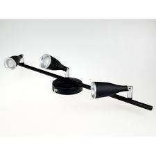 Lampada da muro Led 13.5W (3x4.5W) Wall Light colore nero V-TAC VT-813 3000K-1