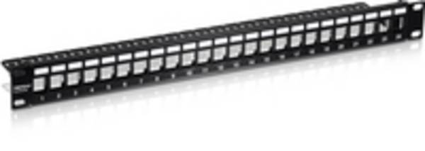 TRENDnet TC-KP24S - Patchpanel (Blindblech) - Rack montierbar - 1U - 48,3 cm (19") - 24 Ports (TC-KP24S)