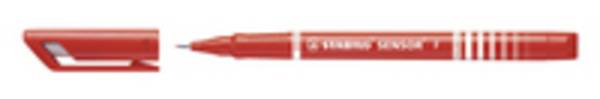 Fineliner Sensor Stabilo - 0,3 mm - 189/40 (Rosso Conf. 10)