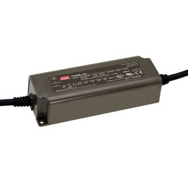 PWM-40-48 - Mean Well - Alimentatore LED 30W 48V - Tensione Costante CV - Dimmerabile