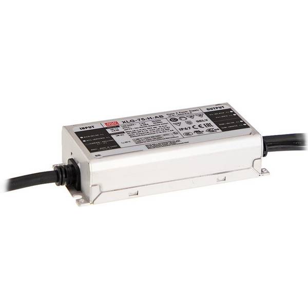 XLG-75-H-A -Mean Well - Alimentatori LED CC - 75W -1400 mA - Dimmerabile