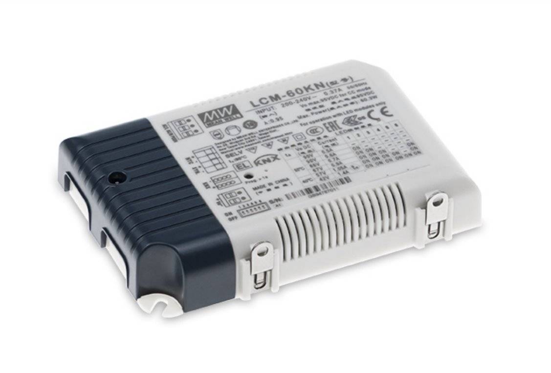 LCM-60KN - Meanwell - Alimentatore LED CC - 60W 1400mA max KNX-0