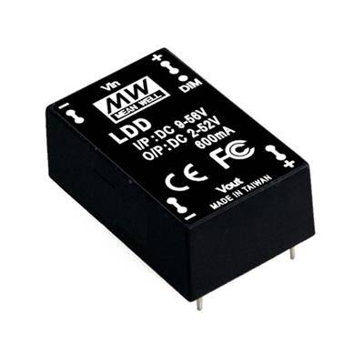 LDD-1500L - Mean Well - Convertitore dc-dc CC - 45W 1500mA - Ingresso 12VDC/24VDC-0