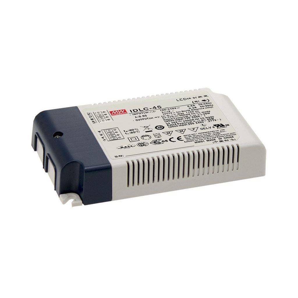 IDLC-45-1400DA Alimentatore LED Mean Well - Box Metallo 25 W Corrente 1400 mA Corrente Costante Dimmerabile-0