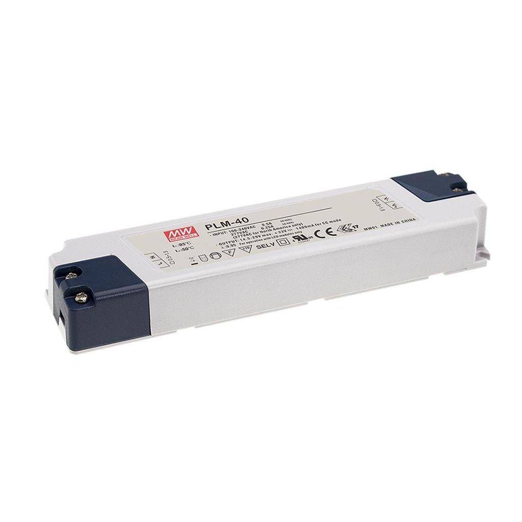 PLM-40-350 - Mean Well - Alimentatore LED CC - 36W 350mA-0