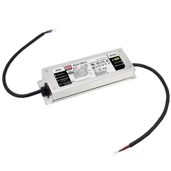 ELG-100-C1050A - Mean Well - Alimentatore LED a Corrente Costante CC - 100W 1050mA dimmerabile IP65