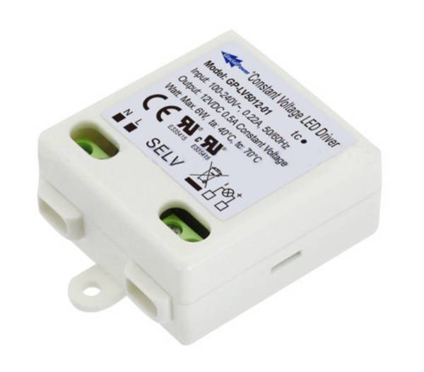 LV2524-01 Alimentatore LED Glacial Power - CV - 6W 24V,