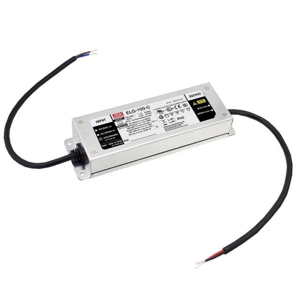ELG-100-C350 - MeanWell - Alimentatore LED a Corrente Costante CC - 100W 350mA IP67-0