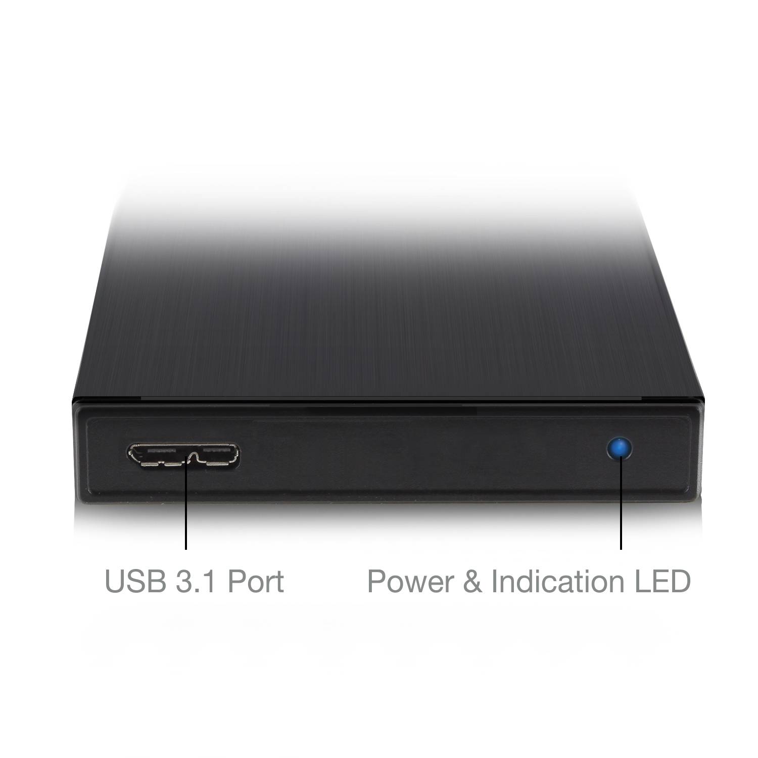 Box HDD/SSD SATA 2,5 pollici USB 3.2 Gen1-2