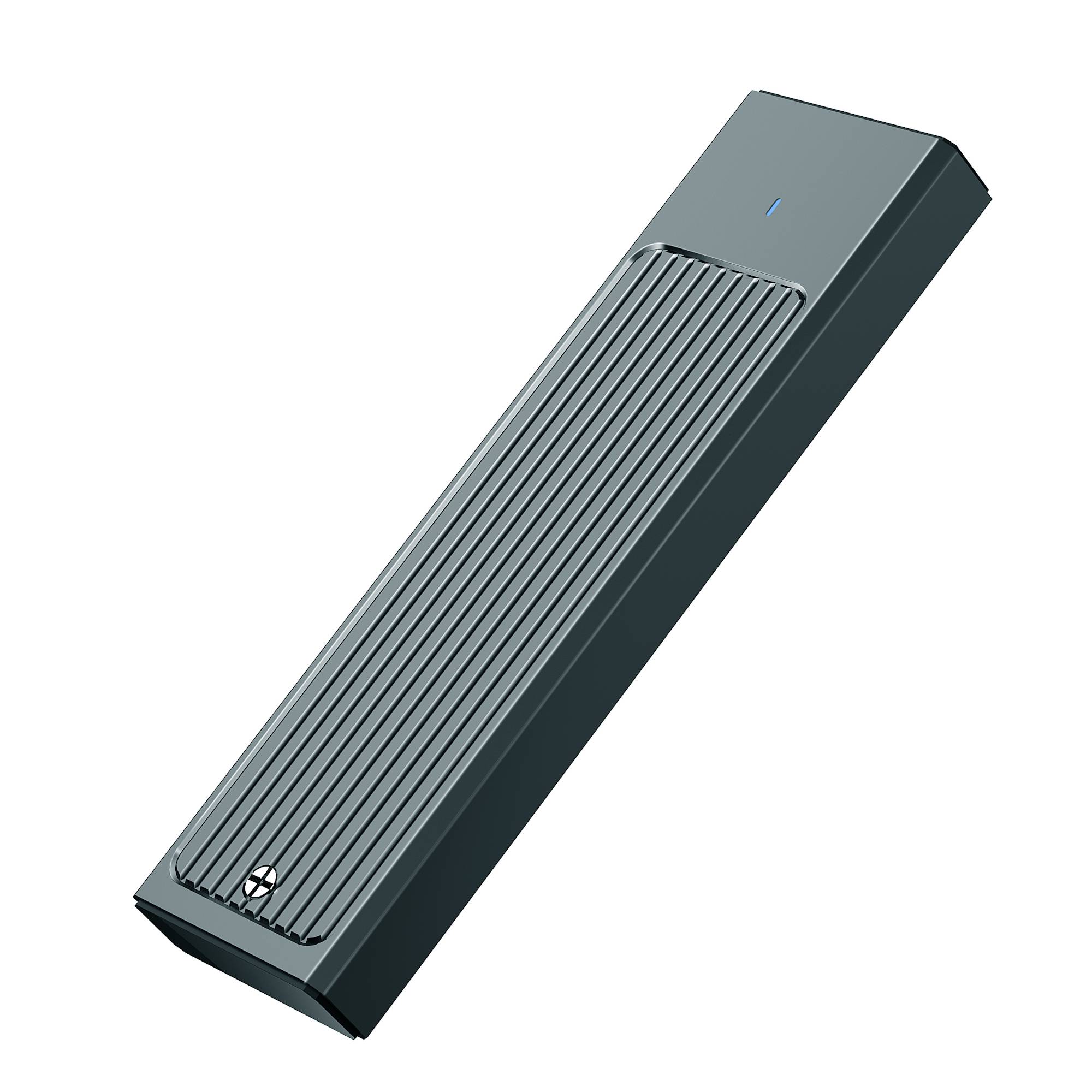 Box per SSD M.2 NVMe/PCIe senza viti USB-C 3.2 Gen2-0