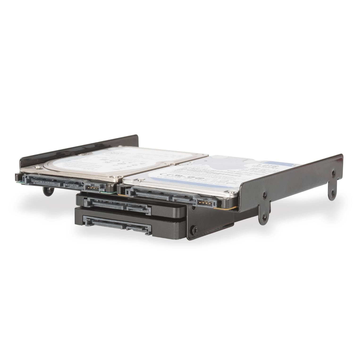 Staffa di montaggio 5.25 pollici per HDD/SSD 2.5 e 3.5 pollici-2
