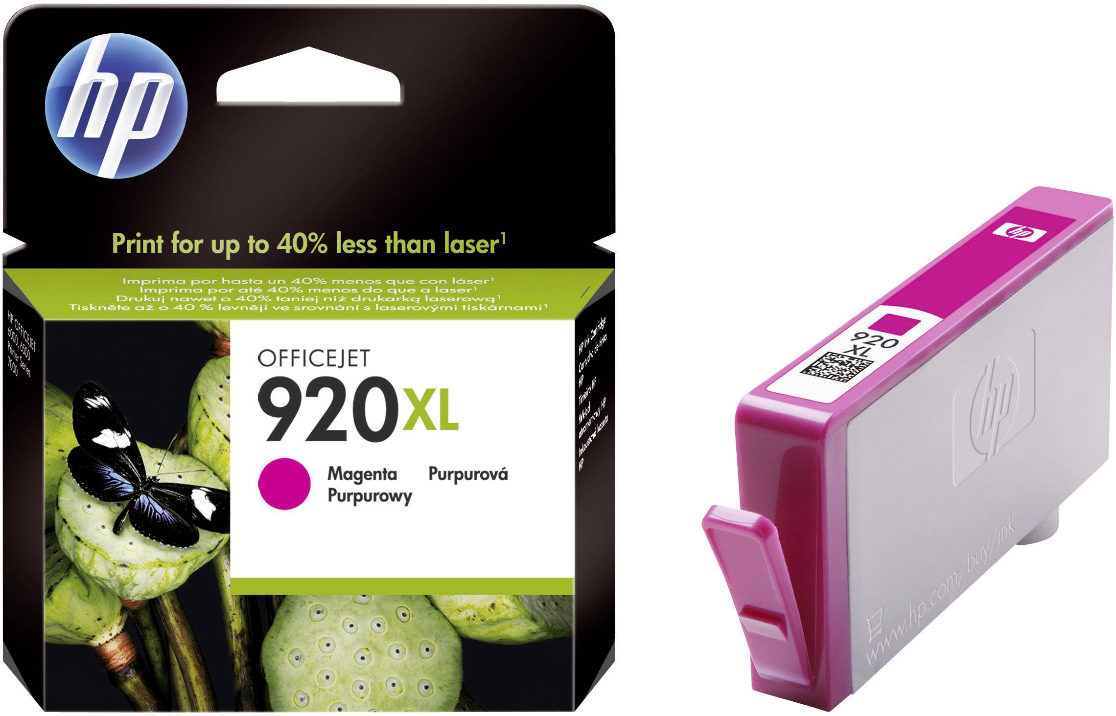 HP 920XL Cartuccia Originale Magenta CD973AE Inchiostro