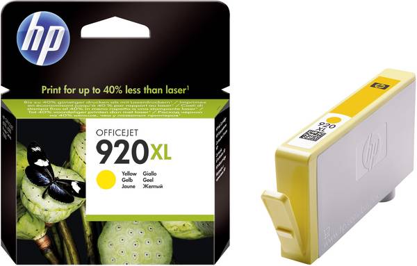 HP 920XL Cartuccia Originale  Giallo CD974AE Inchiostro