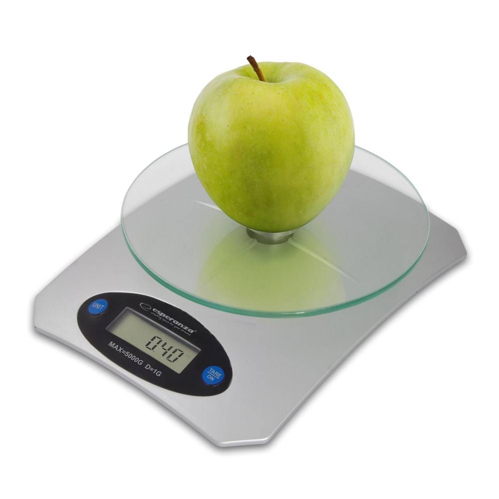 bilancia da cucina Esperanza EKS006 Argentato 5 kg-1