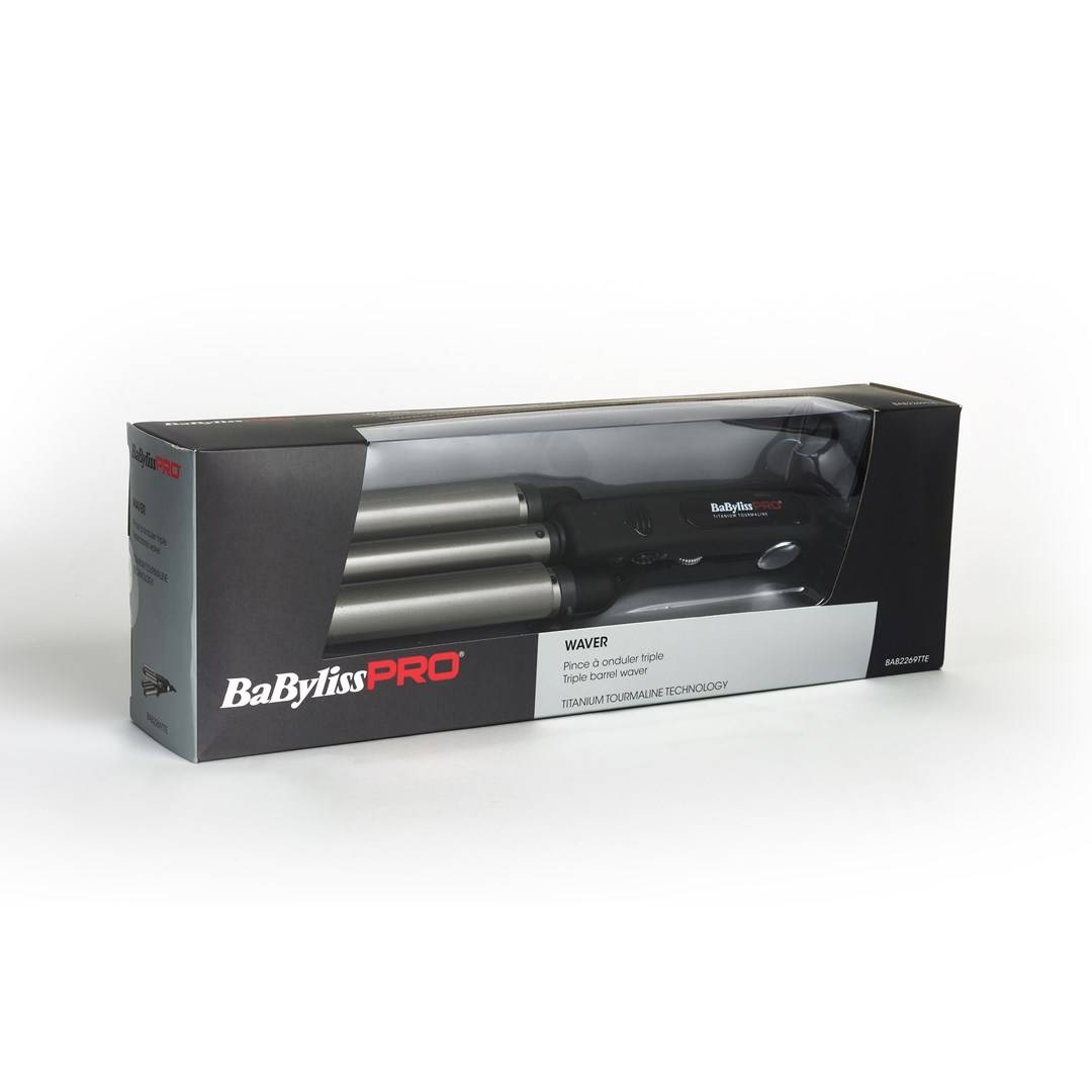Babyliss BAB2269E Ferro ondulato Pro Tourmaline Triple Waver-1