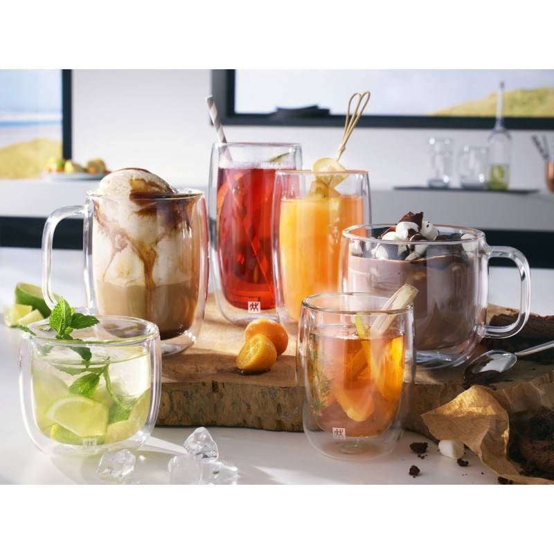 Zwilling 39500-112-0 Sorrento Plus 2 pezzi. Set caffè con manico, 355 ml-1