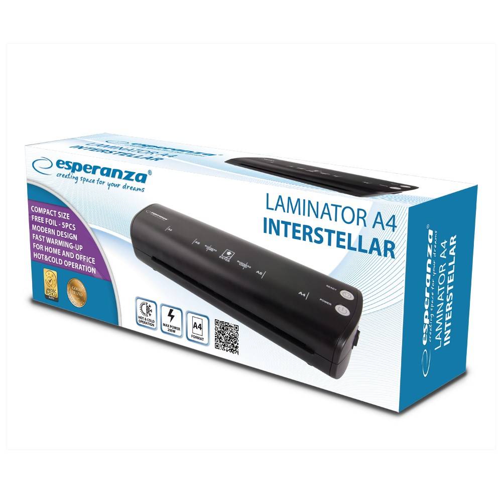 Esperanza Interstellar Maschera di laminazione per la laminazione a freddo A4-1
