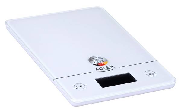 bilancia da cucina Adler AD 3170 Bianco 15 kg