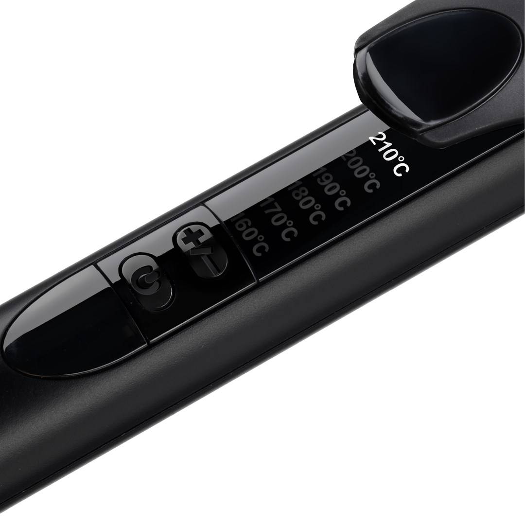 BaByliss 32mm Curling Tong Ferro per ricci Caldo Nero Rosa 2.5 m-5