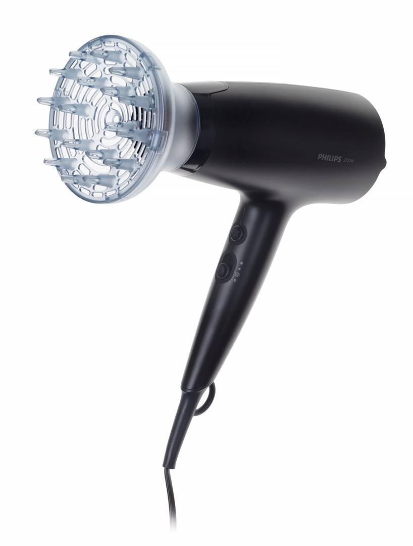 Philips BHD360/20 ASCIUGACAPELLI THERMOSHIELD SERIE 3000 2100W ACCESSORIO DIFFUS.-1