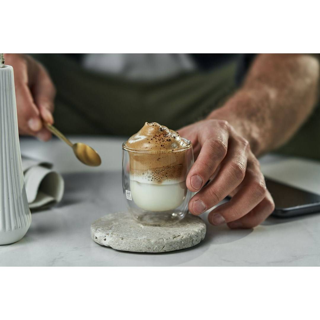 Zwilling 39500-075-0 Bicchieri espresso Sorrento doppia parete, 2x80 ml-6