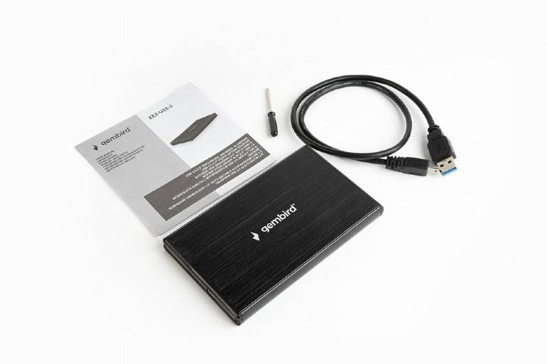 BOX ESTERNO PER HD 2,5" SATA USB 3.0 (EE2-U3S-3 2.5") NERO-1
