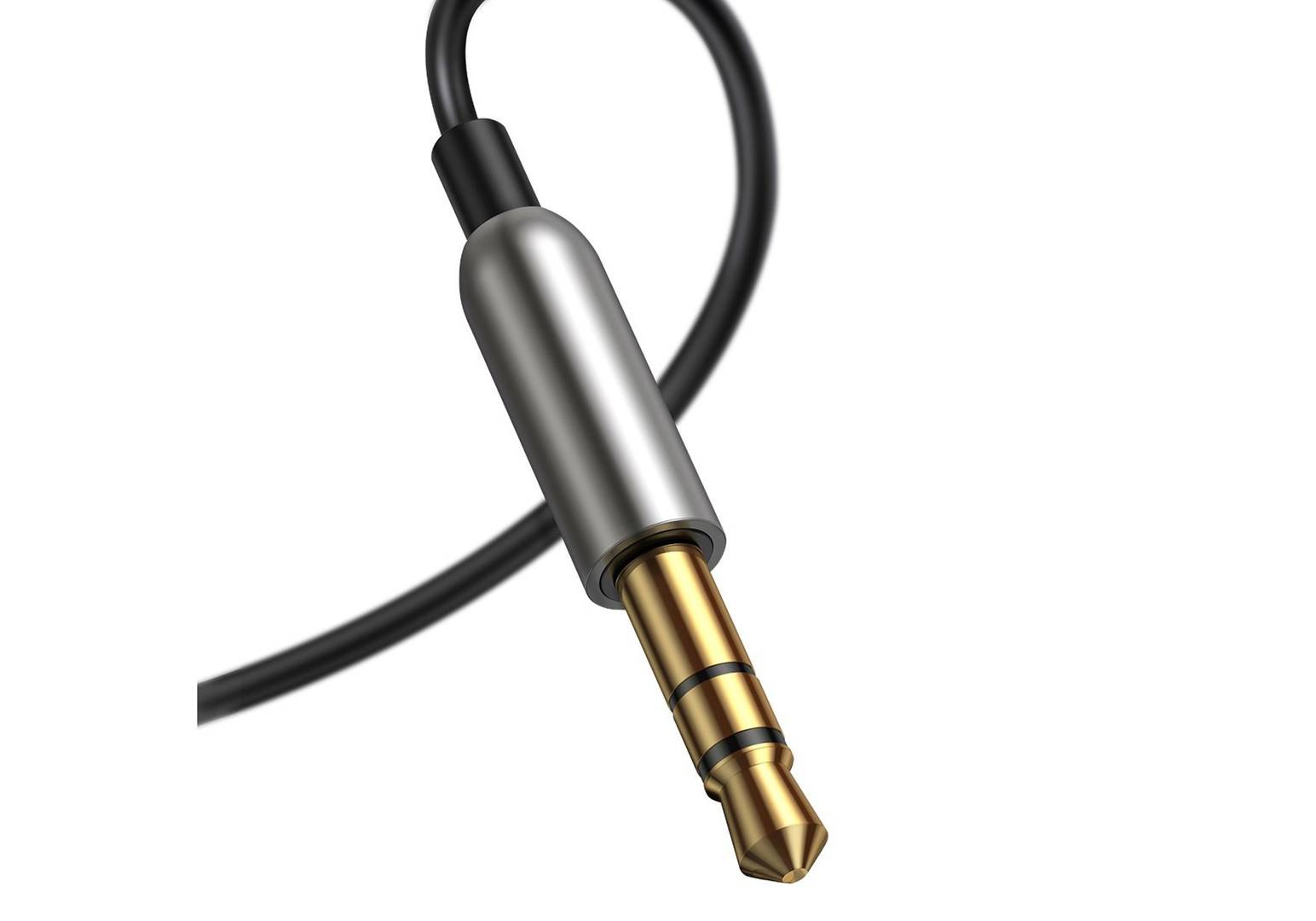 Baseus CABA01-01 cavo audio 0,5 m 3.5mm USB tipo A Nero (Baseus BA01 Wireless US-1