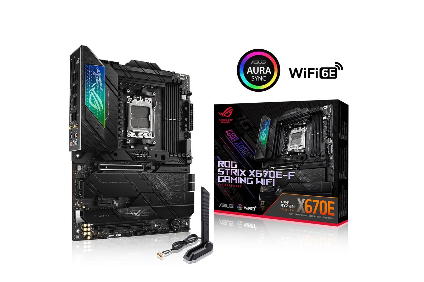 ASUS ROG STRIX X670E-F GAMING WIFI AMD X670 Presa di corrente AM5 ATX-12