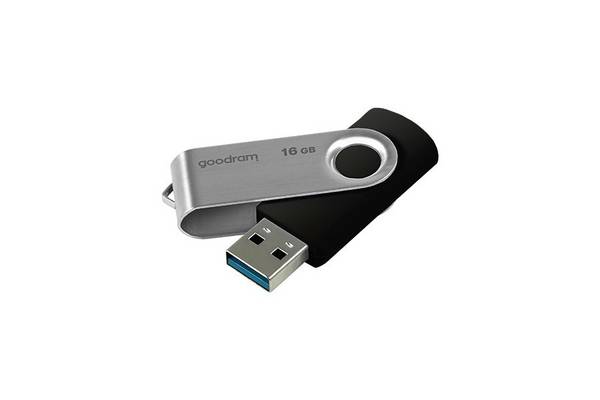 Goodram UTS3 16GB USB 3.0 (3.1 Gen 1) Typ A Schwarz USB-Stick (UTS3-0160K0R11)