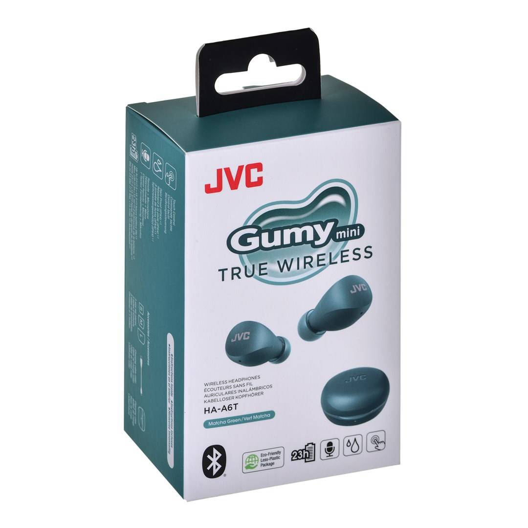 Auricolari in Ear Bluetooth JVC HAA-6TZU Verde-6