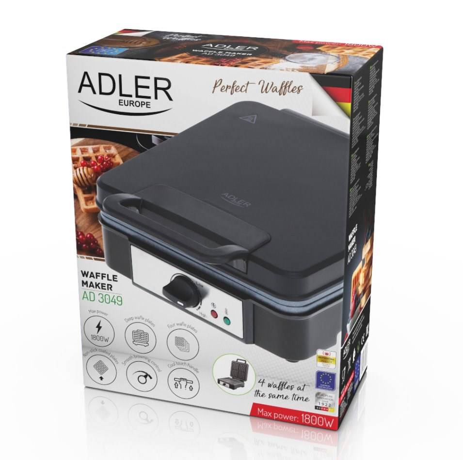 Macchina da Waffle Adler AD 3049-5