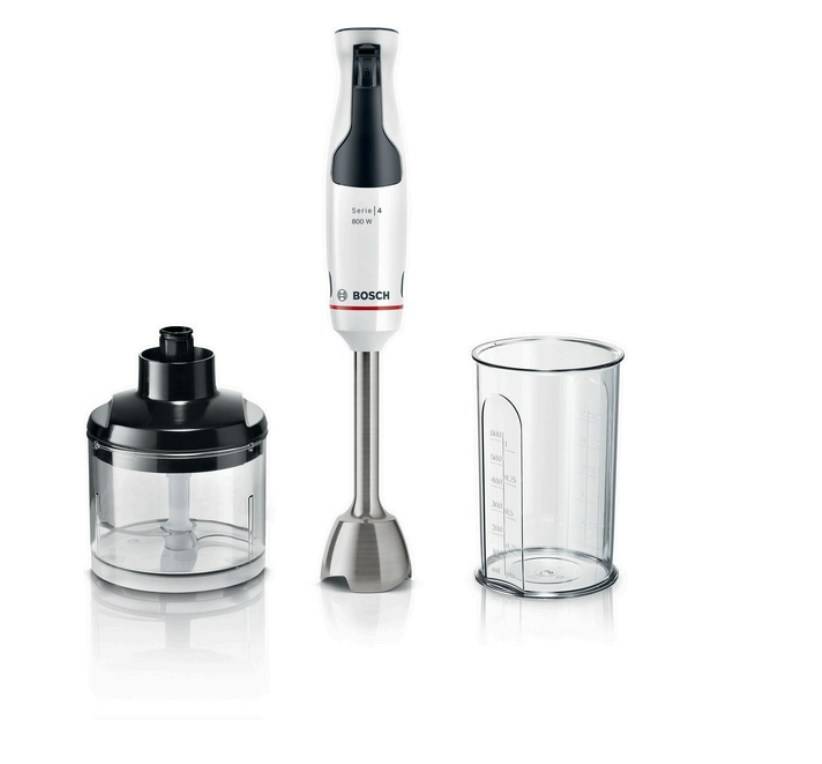 Bosch Serie 4 MSM4W420 Frullatore a immersione ErgoMaster 800 W Bianco-0