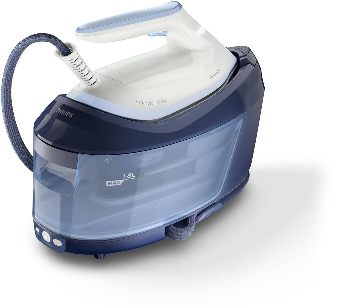 Philips 6000 series PerfectCare PSG6026/20, Ferro da stiro generatore di vapore, 2400W, 1.8L-4