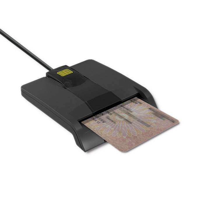 Qoltec SCR-0634 SMART chip card reader-2