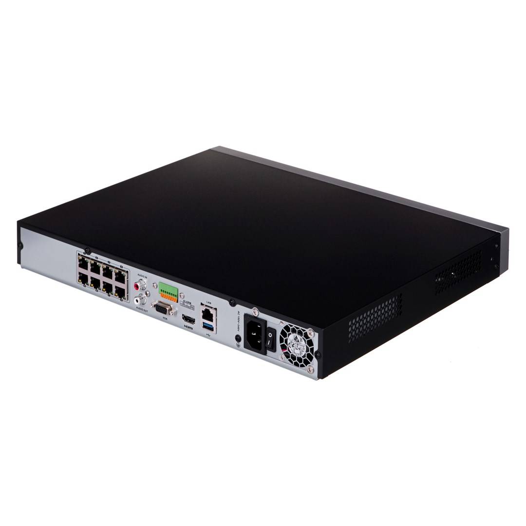 HIKVISION DS-7608NI-K2/8P 8 canali Registratore videosorveglianza LAN-2