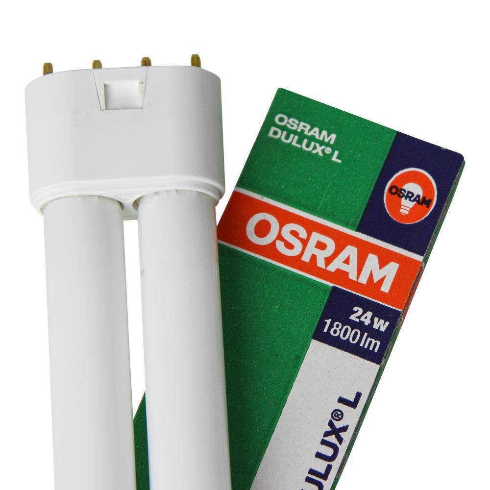 Osram Lampada a risparmio energetico 2G11 24 W Bianco freddo A forma tubolare-1