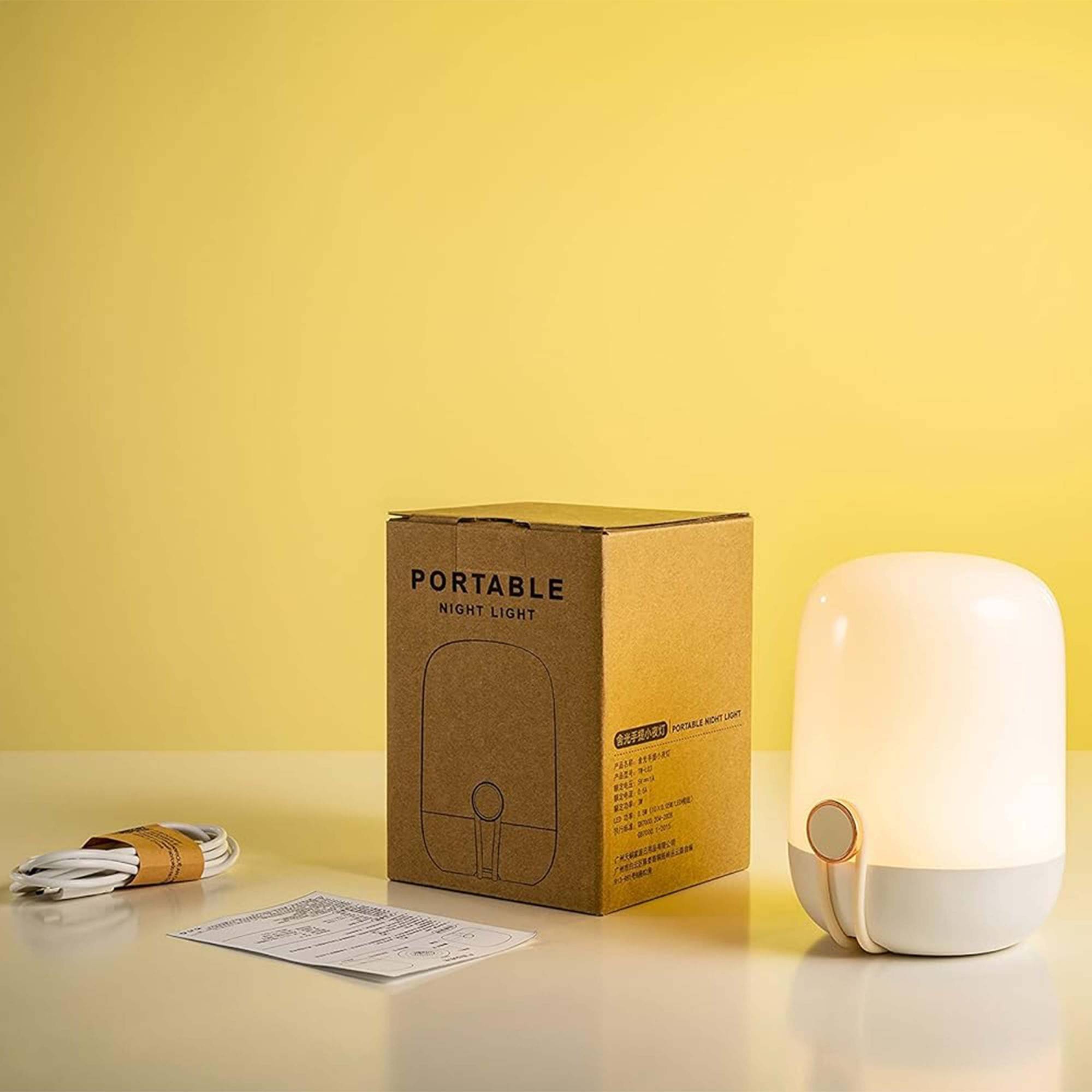 Luce Led Usb Rgb Night Light Luce Calda Camer Da Letto Sleep Laccio Gancio-4