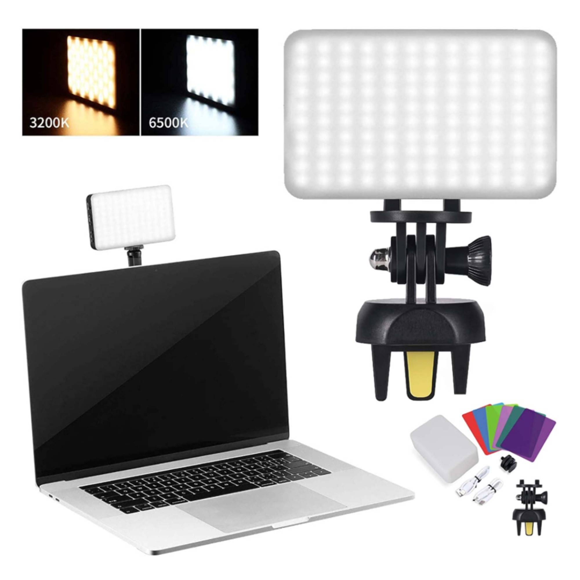 Luce Led Fotografica Faretto Orthland Al168 Morbida Dimmerabile 2500k-6500k-1