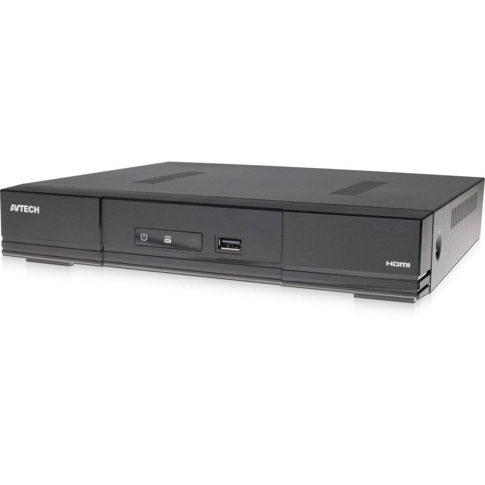 AVTECH Videoregistratore NVR 16 Canali H.265 con 16 Canali PoE, AVH2117AX Nero-3