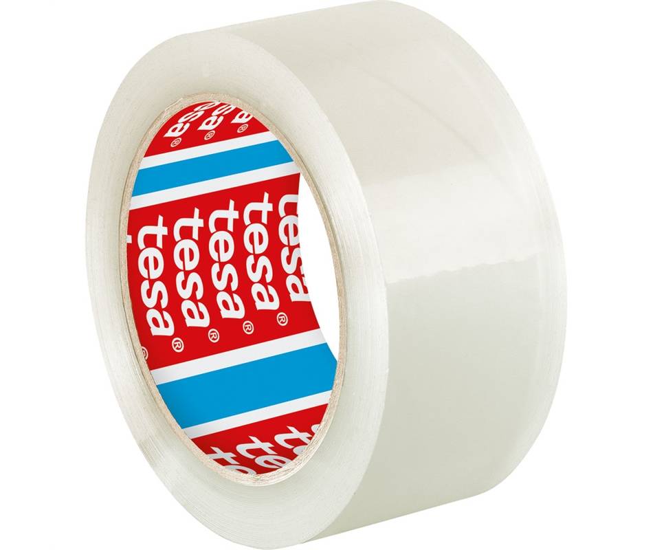 Nastro adesivo Tesa PP 50mm/66 metri (04195 trasparente)-3