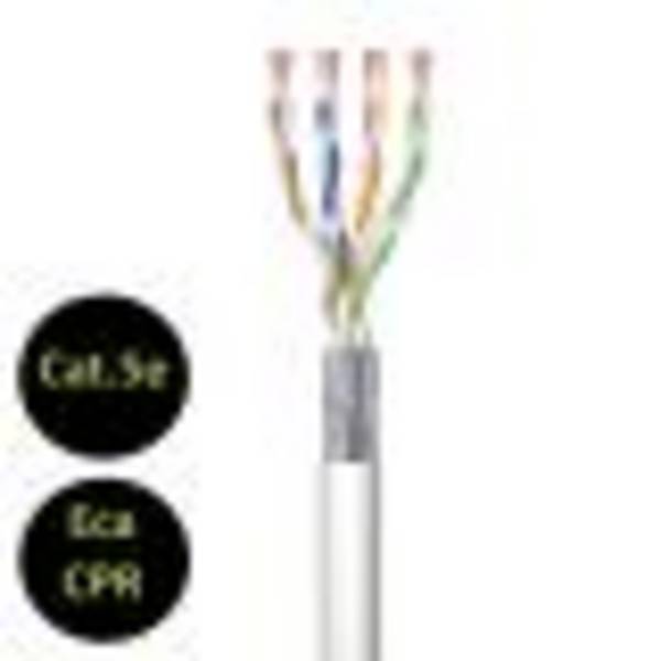 OEM Matassa F/UTP Cavo Cat.5e CU 100m Flessibile, PVC Grigio