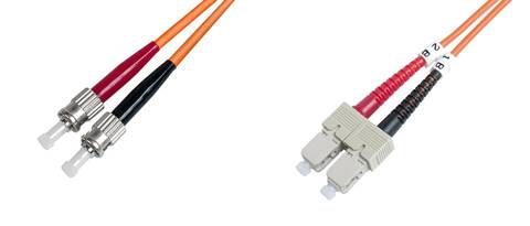Digitus DK-2512-03 Fibra ottica Fibra ottica Cavo [1x Spina ST - 1x Spina SC] 50/125 µ Multimode OM2 3.00 m-5