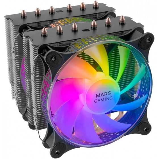 VENTILATEUR POUR PROCESSEUR MARS GAMING MCPU-XT RGB (NOIR)-4