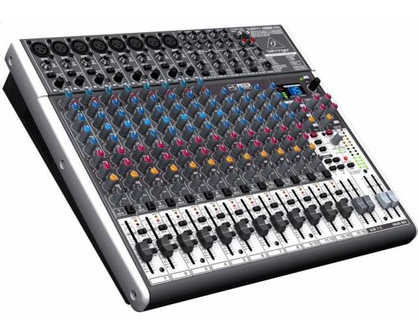 Mixer DJ Behringer XENYX X2222 Numero canali:16 Collegamento USB-2