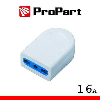 PRESA 10/16A 2P+T POLYBAG BIANCA-1
