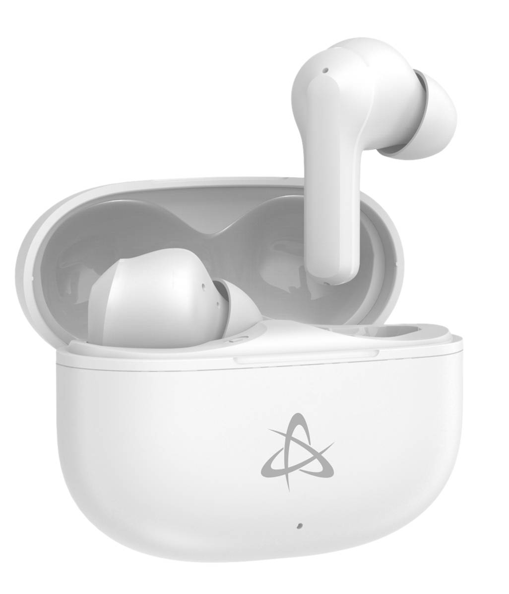 Auricolari Wireless BT v5.3 Cancellazione del Rumore con Custodia di Ricarica 2 in 1 Bianco-3