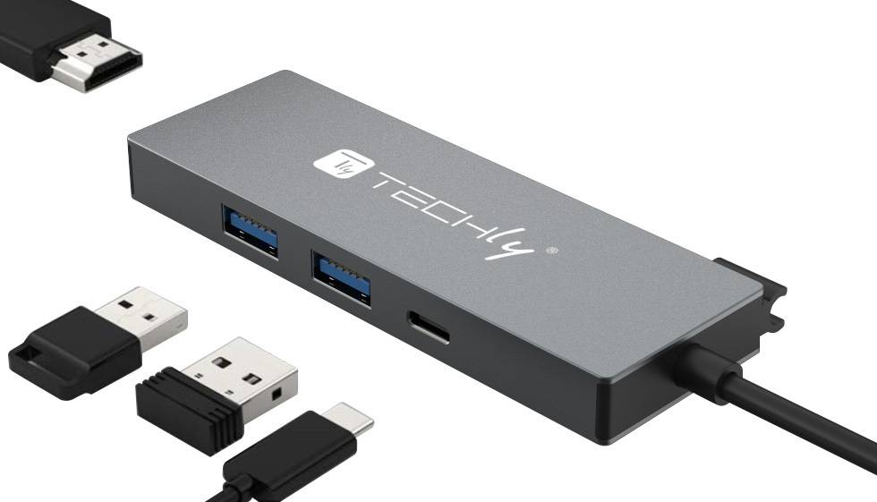 Docking Station USB3.2 Type-C™ a 3 Porte USB e 1 HDMI-3