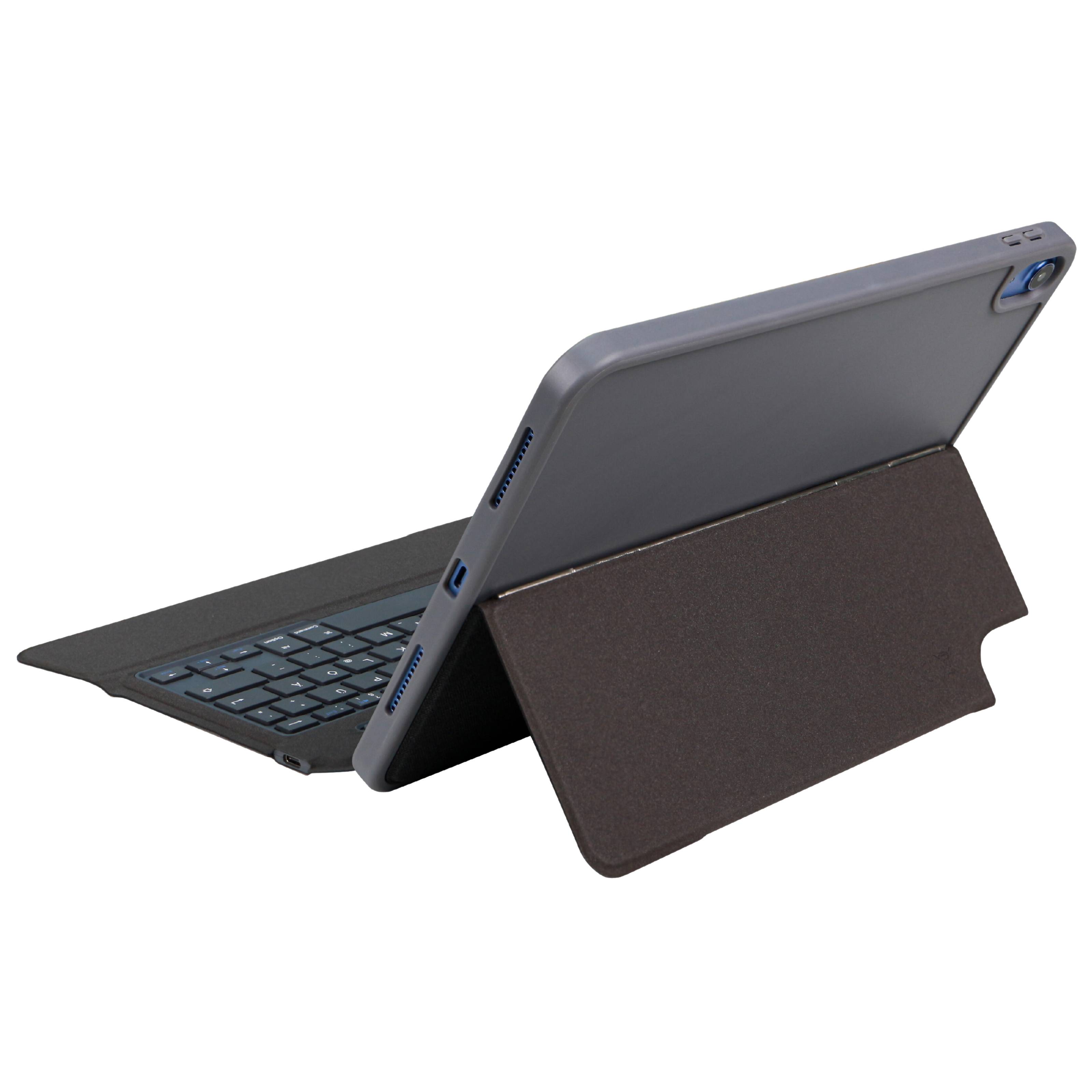 DEQSTER 40-1018415 tastiera per dispositivo mobile Nero USB + Bluetooth QWERTZ Tedesco-3