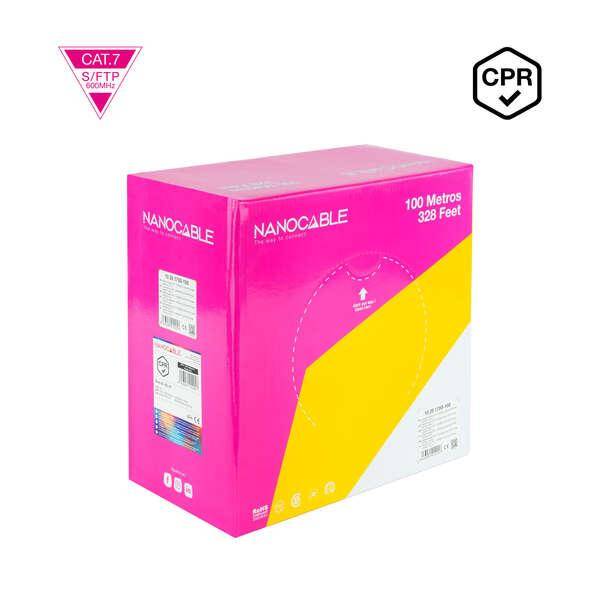 Nanocable 10.20.1700-100 cavo di rete Arancione 100 m Cat7 SF/UTP (S-FTP)-0